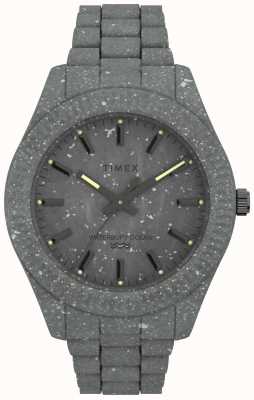 Timex Montre Waterbury en plastique gris océan TW2V37300