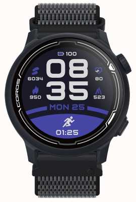 Coros Montre de sport gps premium Pace 2 avec bracelet en nylon - marine foncé - co-781367 WPACE2-NVY-N
