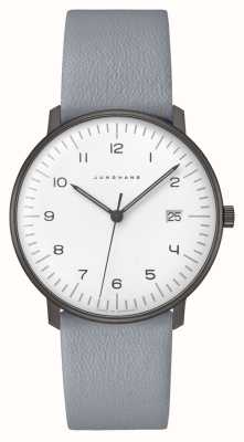 Junghans Bille max quartz | 38 mm noir et blanc | cristal de saphir 41/4064.02