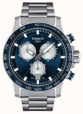Tissot Montre chronographe super sport bleue T1256171104100