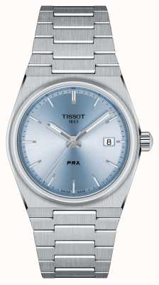 Tissot Prx 40 205 35mm bleu glacier / argent T1372101135100