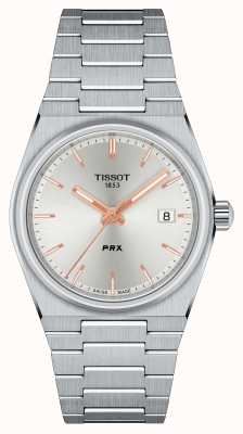 Tissot Prx 40 205 quartz 35mm argent/or rose T1372101103100