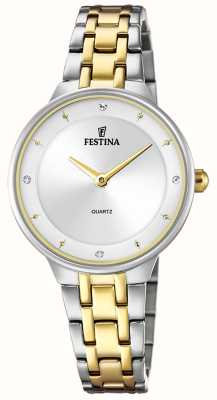 Montre femme Festina CLASSIC F20557-3 - Bracelet Acier doré sur