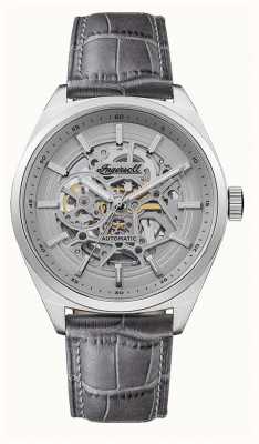 Ingersoll La montre automatique en cuir gris shelby I12001