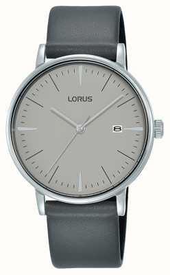 Lorus Montre 37 mm cuir gris / cadran gris RH999NX9