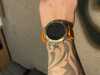 Customer picture of Garmin Fenix 6 pro titane saphir | bracelet en caoutchouc orange 010-02158-14