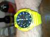 Customer picture of Casio Montre homme bluetooth g-shock jaune à énergie solaire avec bracelet en résine GA-B2100C-9AER