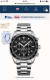 Customer picture of Rotary Bracelet homme henley chronographe en acier inoxydable GB05109/04