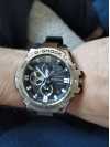 Customer picture of Casio Chronographe homme G-steel bluetooth triple connect GST-B100-1AER