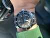 Customer picture of Sinn 104 ST SA une montre pilote classique bracelet en cuir noir 104.011 BLACK ALLIGATOR EFFECT WHITE STITCH
