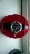 Customer picture of Citizen Bracelet cuir chronographe flèches rouges CA0080-03E